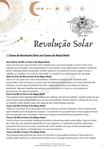 🌞 Revolução Solar escrita por Ana Leo: Sua Jornada Pessoal em mais de 30 Páginas 🌟