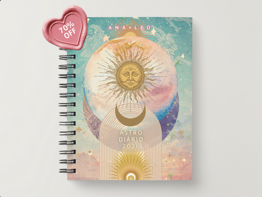 🔮 AstroDiário 2026 🌙 Agenda Astrológica ✨ Planner Astral