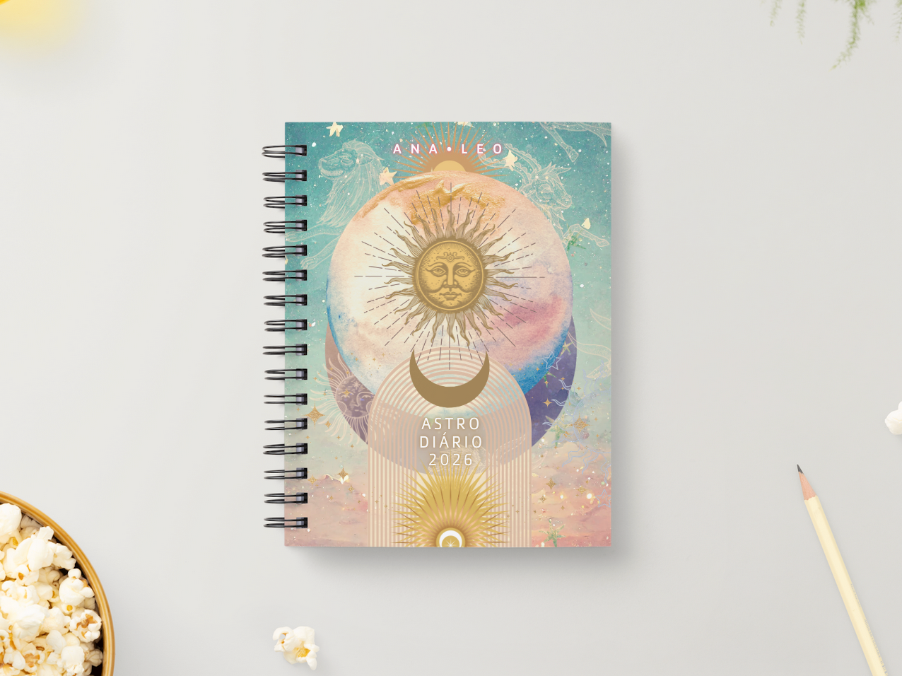 🔮 AstroDiário 2026 🌙 Agenda Astrológica ✨ Planner Astral