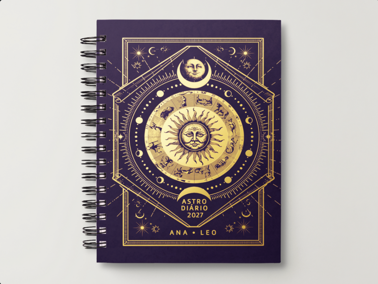 🔮 PRÉ-VENDA AstroDiário 2027 🌙 Agenda Astrológica ✨ Planner Astral