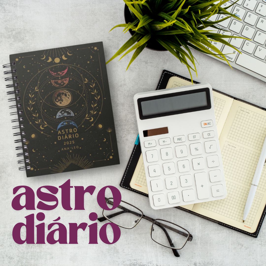 🌝 AstroDiário 2025 - Espiral • Agenda Astrológica (Planner Astral)✨