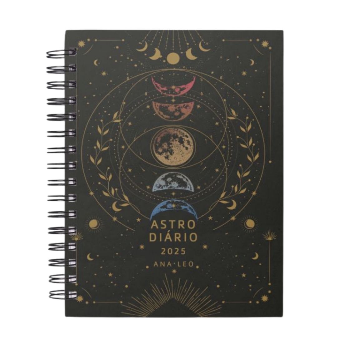 🌝 AstroDiário 2025 - Espiral • Agenda Astrológica (Planner Astral)✨