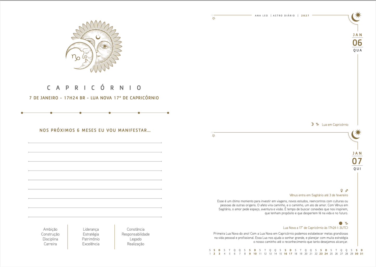 🔮 PRÉ-VENDA AstroDiário 2027 🌙 Agenda Astrológica ✨ Planner Astral