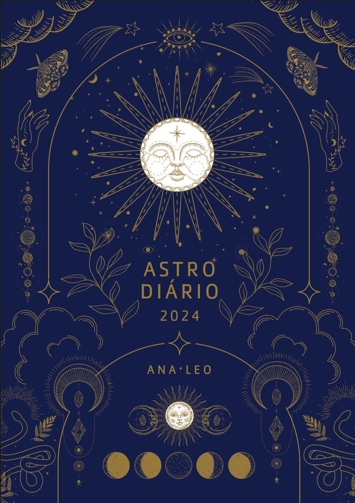 Agenda Astrológica 2024 - Diário Astrológico & Planner Astral - Ana Leo 
